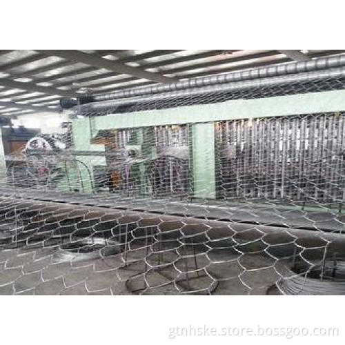Double Twist Gabion Machine Heavy Duty Hexagonal For 3.2 mm